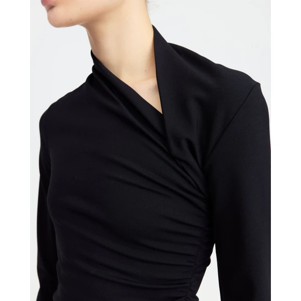 Elevate your elegance in this 16Arlington  from the luxury feather dress edit