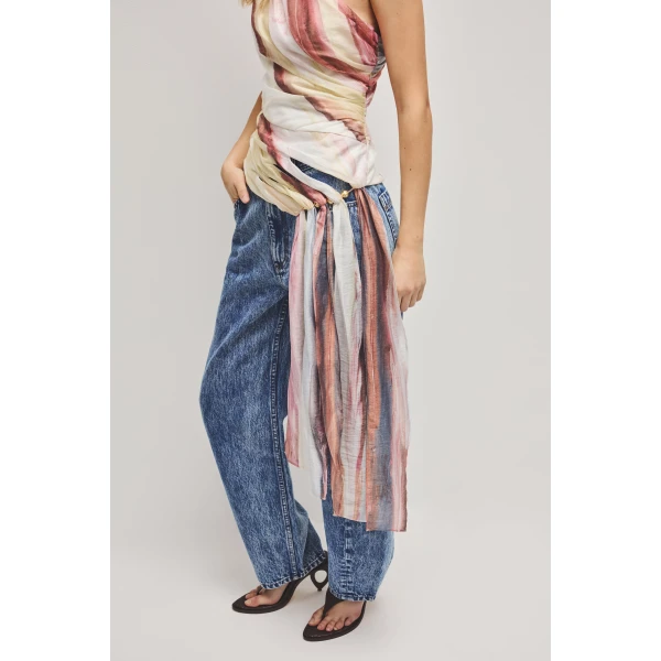 Aje Capture One Shoulder Top, view 6