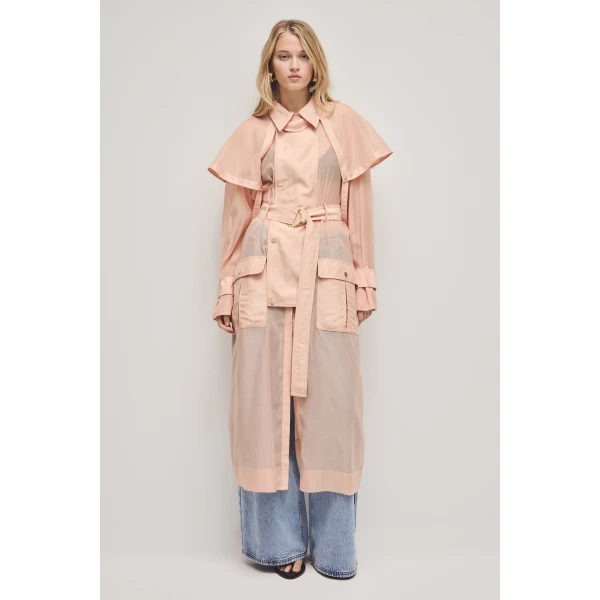 Aje Capture Trench Coat, view 4