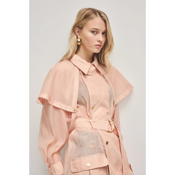 Aje Capture Trench Coat, view 7