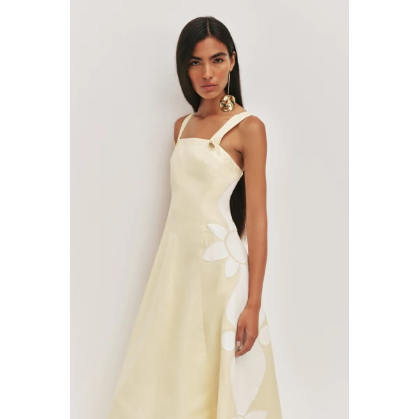 Aje Freddie Midi Dress, view 4