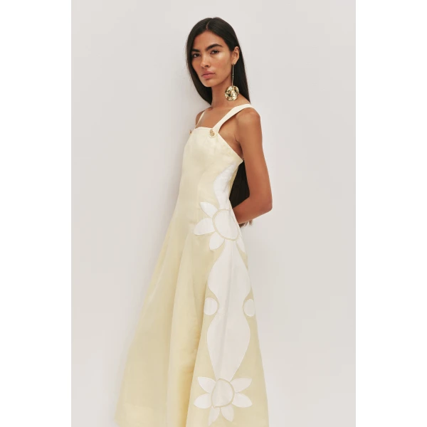 Aje Freddie Midi Dress, view 5