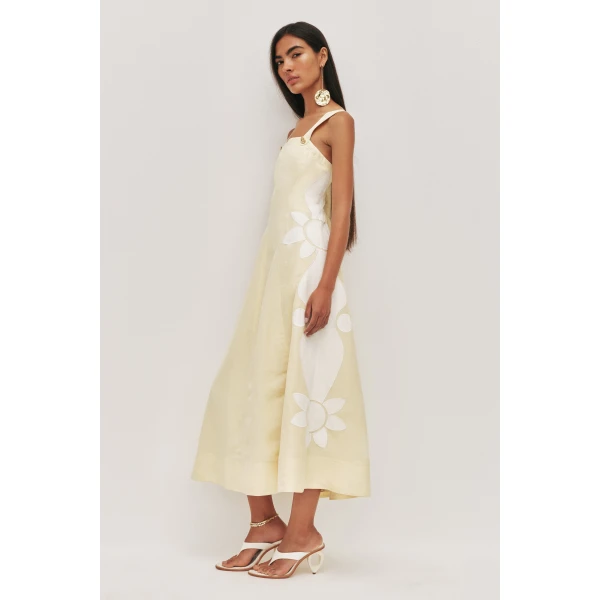 Aje Freddie Midi Dress, view 6