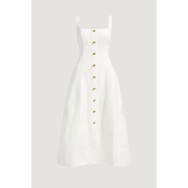 Aje clothing Aus Dresses – structured silhouette with raw femininity from Coveti