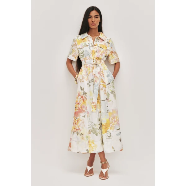 Aje Manon Midi Dress, view 2