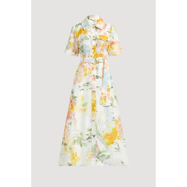 Aje clothing Aus Dresses – structured silhouette with raw femininity from Coveti