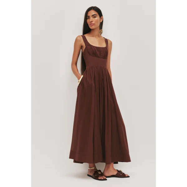 Aje Sunny Midi Dress, view 3