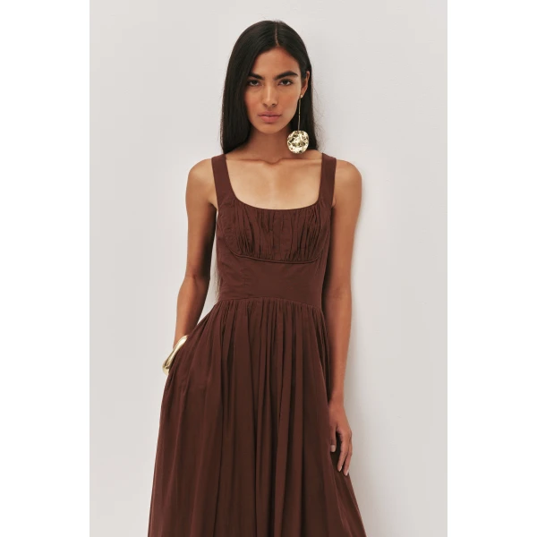 Aje Sunny Midi Dress, view 4