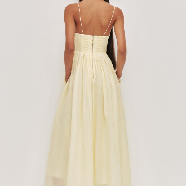 Aje Aus Dresses – structured silhouette with raw femininity from Coveti