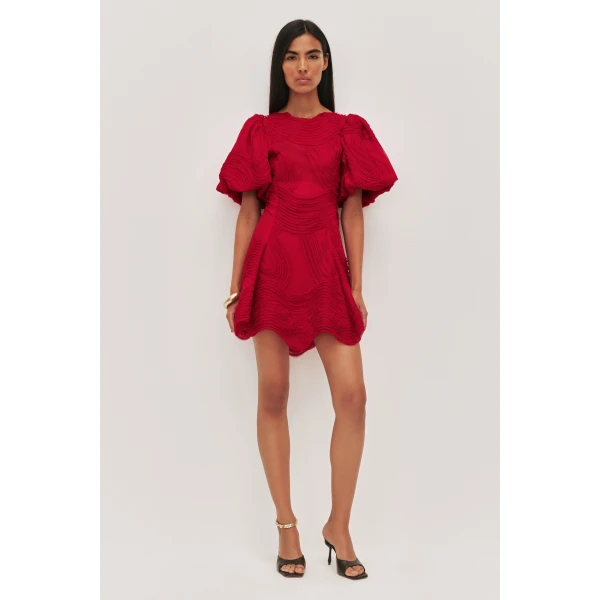 Aje Wave Mini Dress, view 3