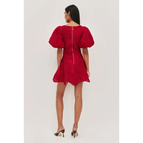 Aje Wave Mini Dress, view 6