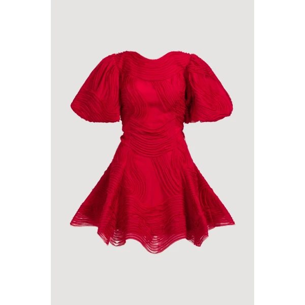 Aje clothing Aus Dresses – structured silhouette with raw femininity from Coveti
