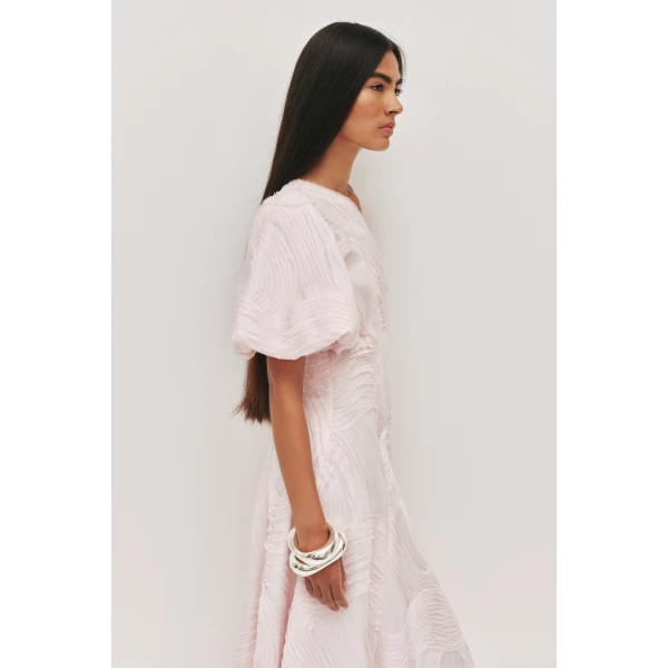 Aje Wave One Shoulder Dress, view 5