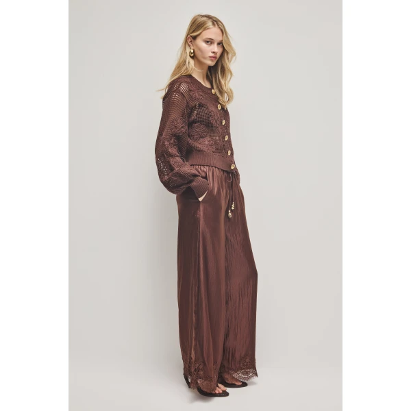Aje Gardenia Knit Cardigan, view 6