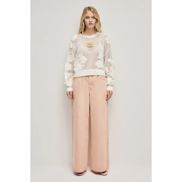 Aje Gardenia Knit Jumper, view 3