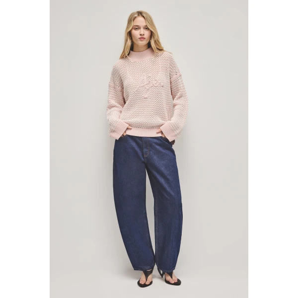 Aje Luciana Logo Knit Jumper, view 3
