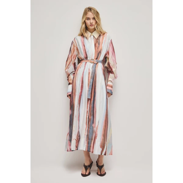Aje Murphie Midi Dress, view 3