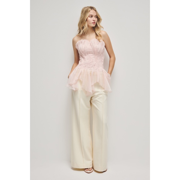Aje Nisha Bustier Top, view 3