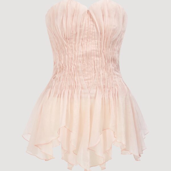 Aje Nisha Bustier Top, view 4