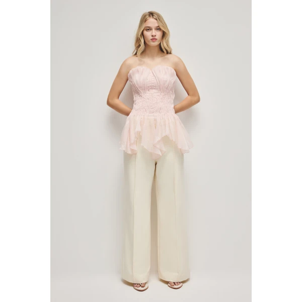 Aje Nisha Bustier Top, view 7