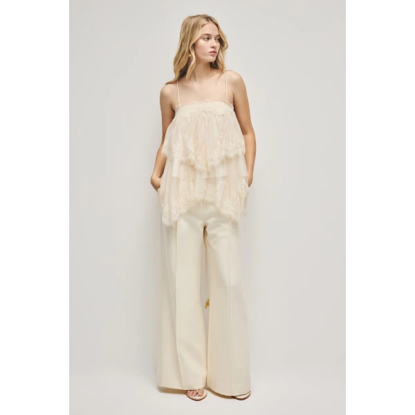 Aje Ophelia Lace Cami, view 3