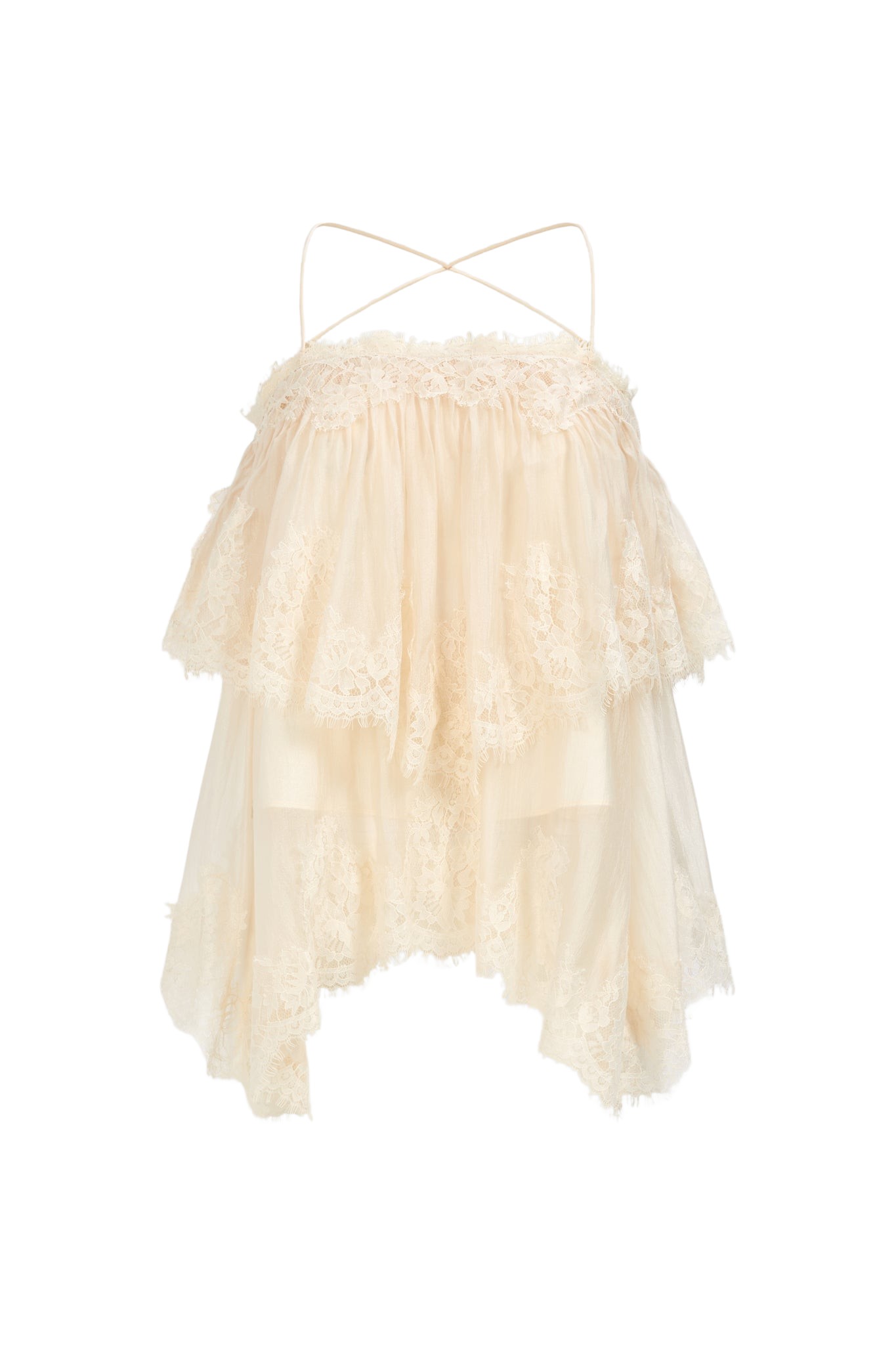 Aje Ophelia Lace Cami