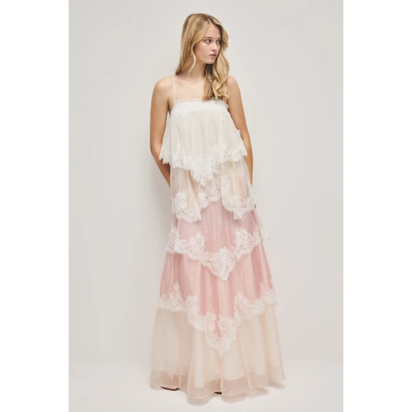 Aje Ophelia Lace Gown, view 7