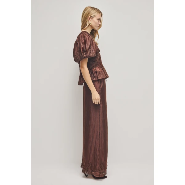 Aje Ophelia Lace Top, view 7