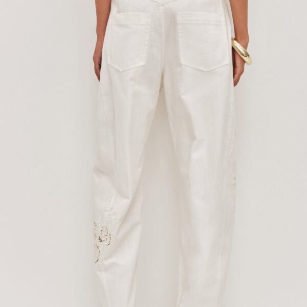 Aje Aus Pants – structured silhouette with raw femininity from Coveti
