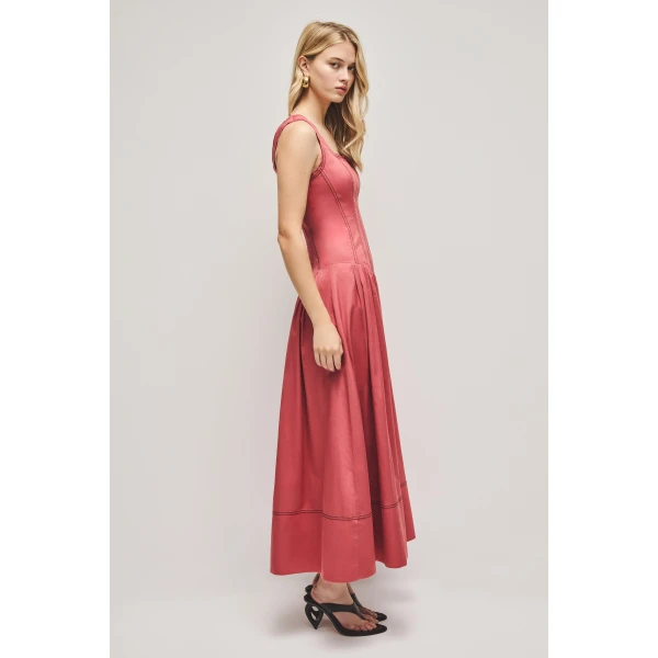 Aje Parallel Midi Dress, view 2