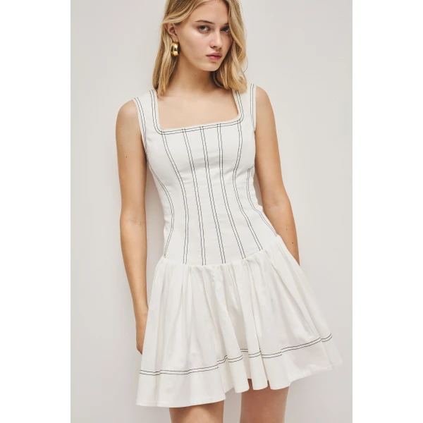 Aje Parallel Mini Dress, view 6
