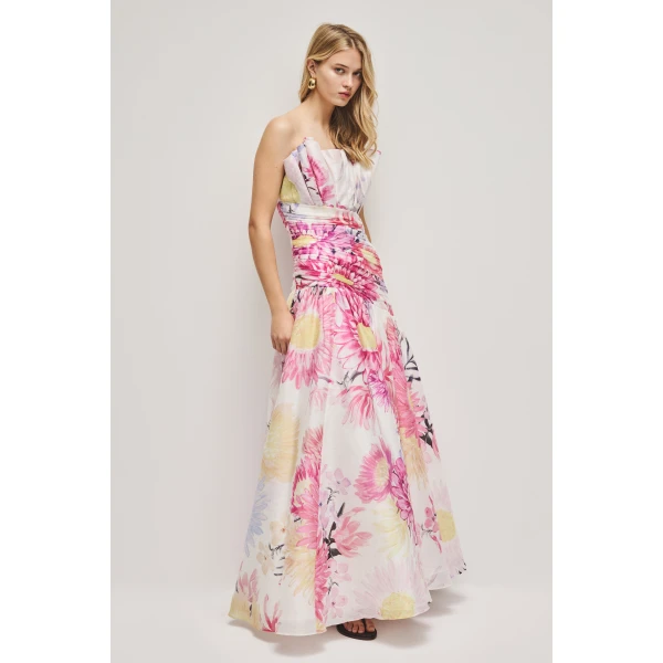 Aje Reflector Gown, view 2