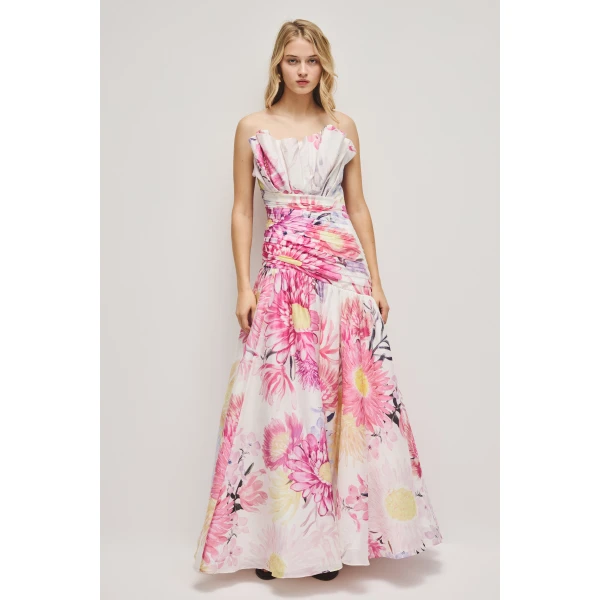 Aje Reflector Gown, view 3
