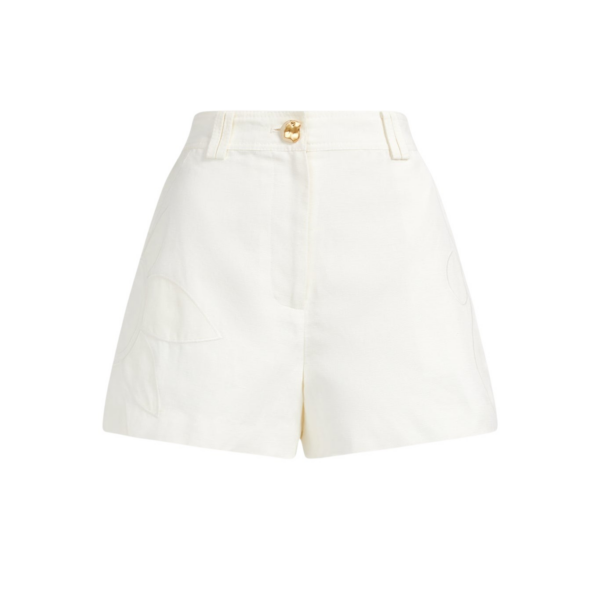 Aje Ivory Shorts