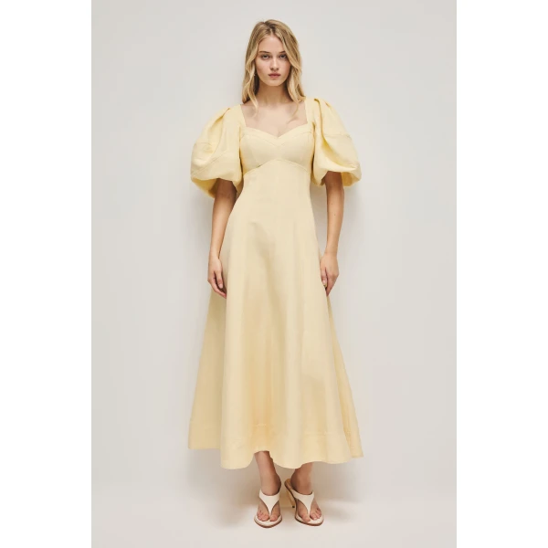 Aje Sunlee Midi Dress, view 3
