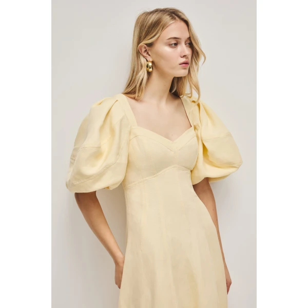 Aje Sunlee Midi Dress, view 6