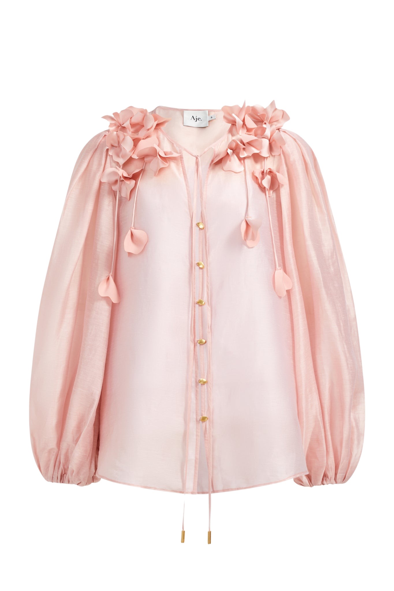 Aje Camille Flower Blouse
