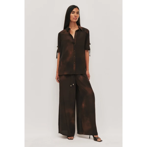 Aje Glaze Silk Shirt, view 2