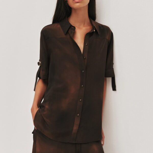 Glaze Silk Shirt