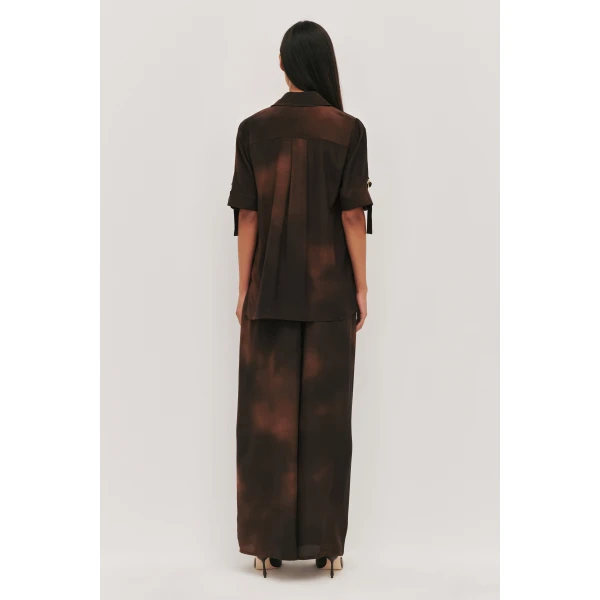 Aje Glaze Silk Shirt, view 7