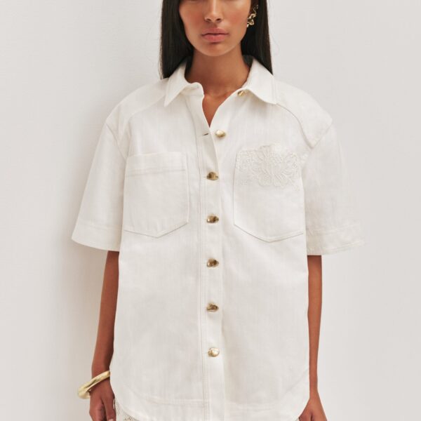 Halo Embroidered Shirt