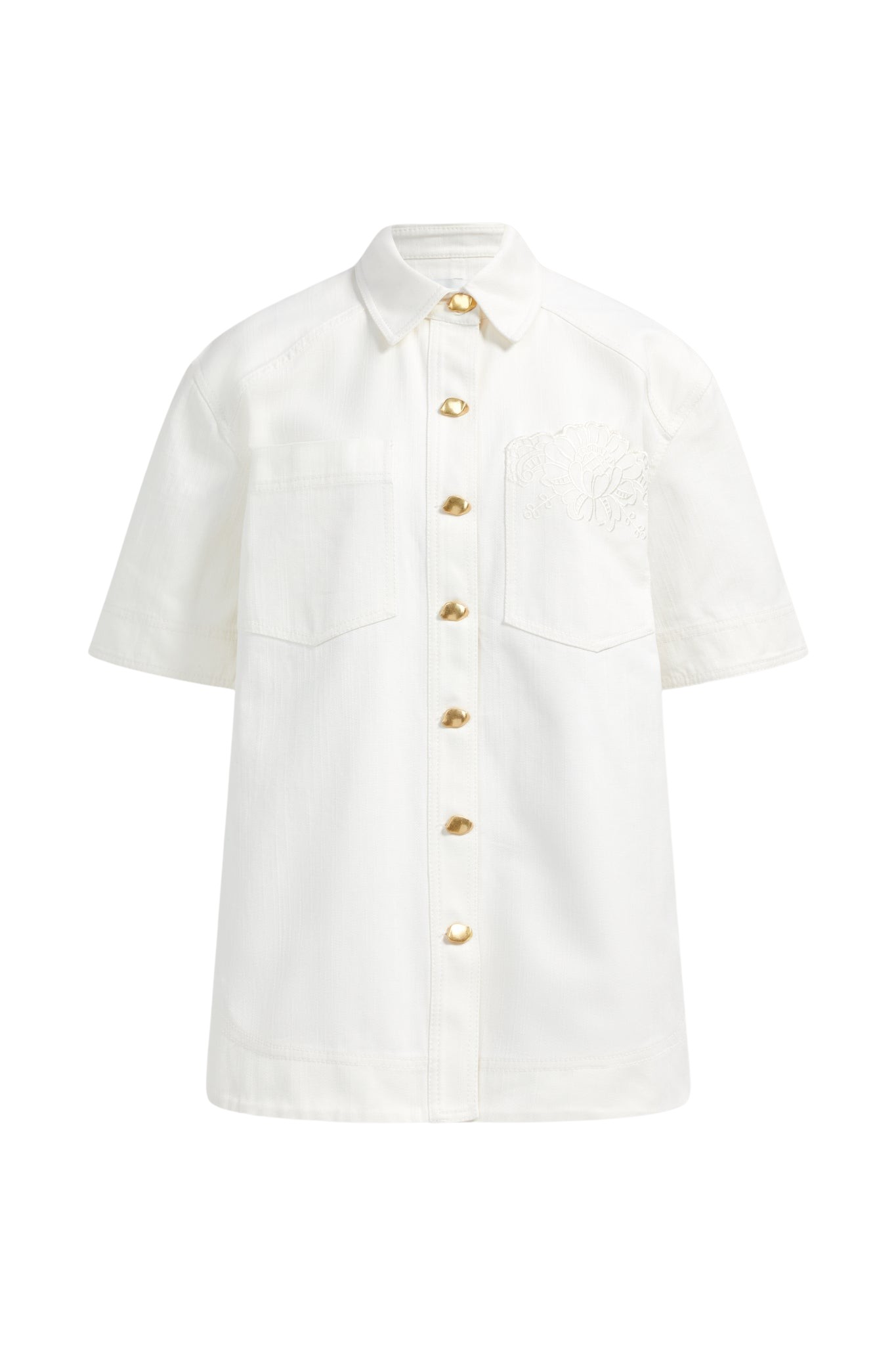 Aje Halo Embroidered Shirt