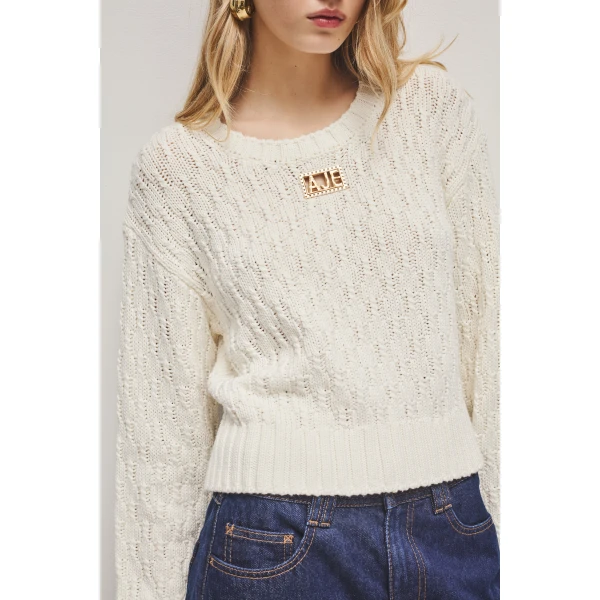 Aje Venus Knit Jumper, view 2