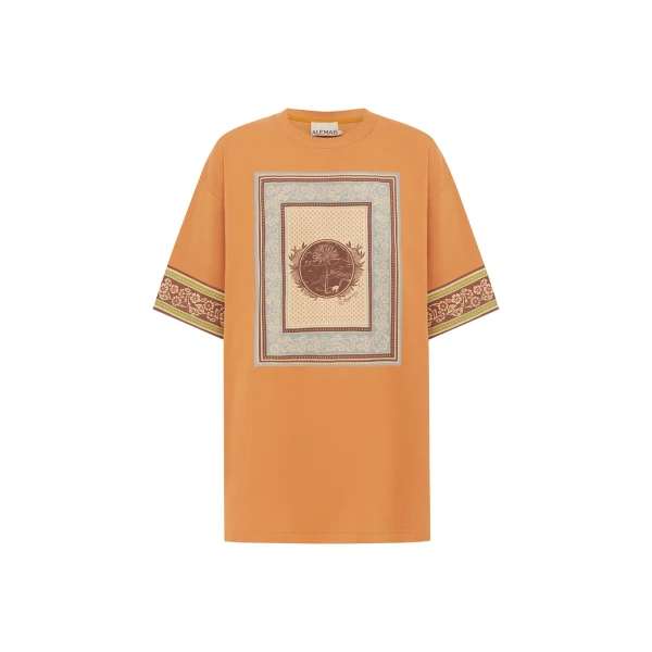 Alemais Alberta Tee  Sustainable Tops with Alemais print - Coveti Australian Designer