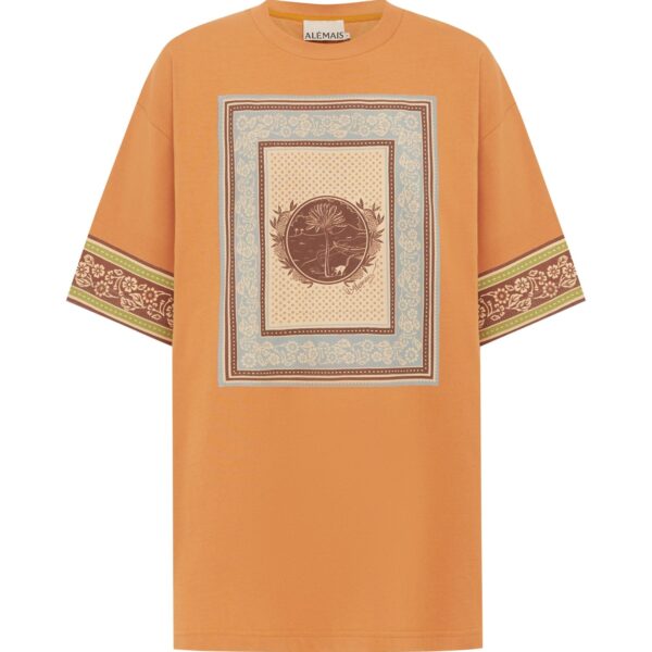 Alemais Alberta Tee  Sustainable Tops with Alemais print - Coveti Australian Designer