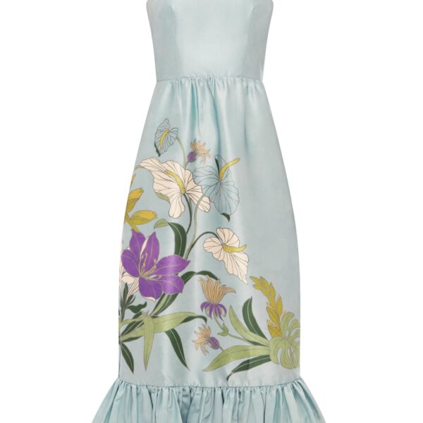 Alemais Alfie Midi Dress  Sustainable Dresses with Alemais print - Coveti Australian Designer