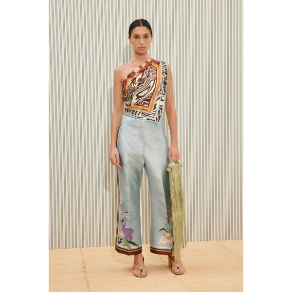 Alemais Alfie Pant  Sustainable Pants with Alemais print - Coveti Australian Designer