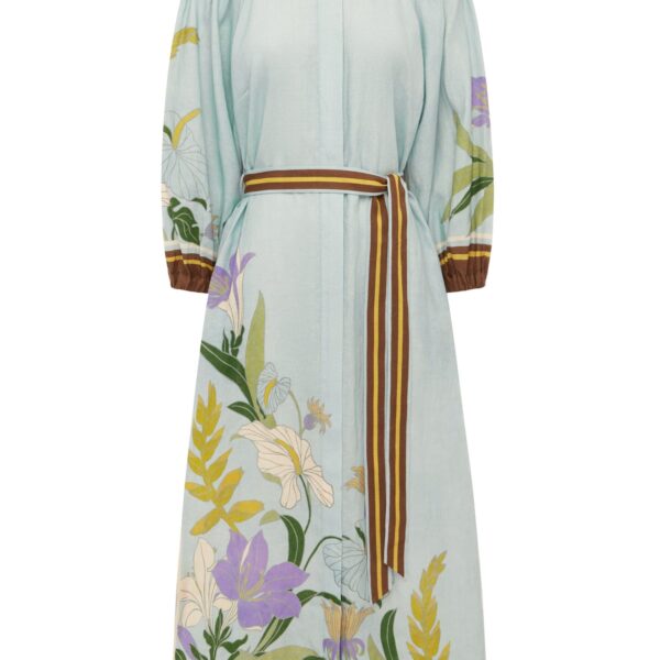 Alemais Alfie Shirtdress  Sustainable Dresses with Alemais print - Coveti Australian Designer