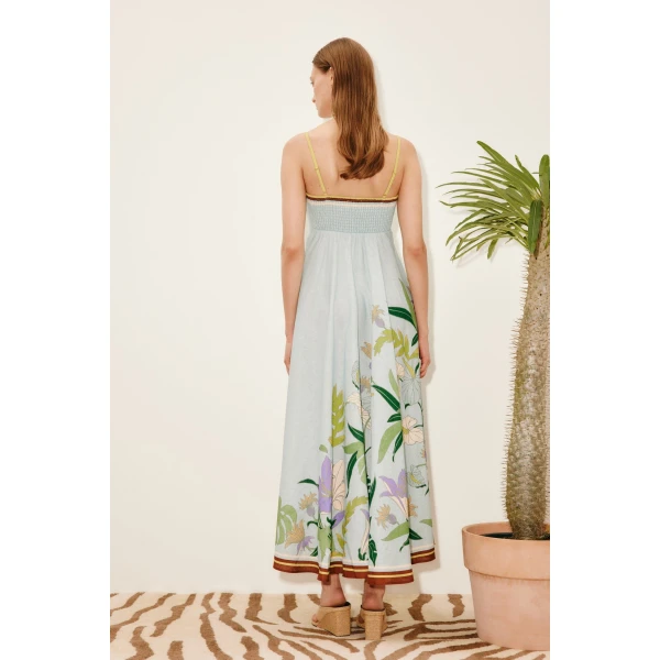 Alemais Alfie Sundress  Sustainable Dresses with Alemais print - Coveti Australian Designer