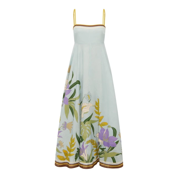 Alemais Alfie Sundress  Sustainable Dresses with Alemais print - Coveti Australian Designer